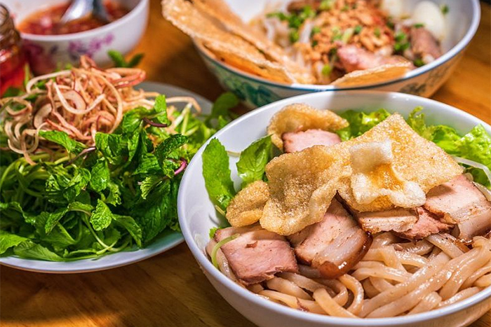 Cao Lau noodle in Da Nang